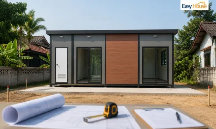 บ้านน็อคดาวน์ต้องขออนุญาตก่อสร้างไหม? เช็กอะไรบ้างก่อนติดตั้ง